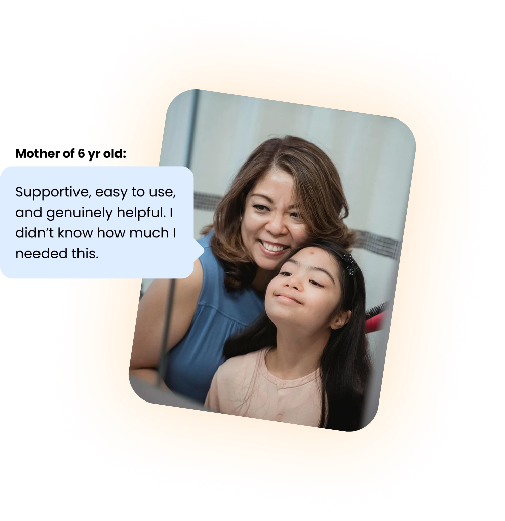 Parent testimonial – Vaughn & Samitra